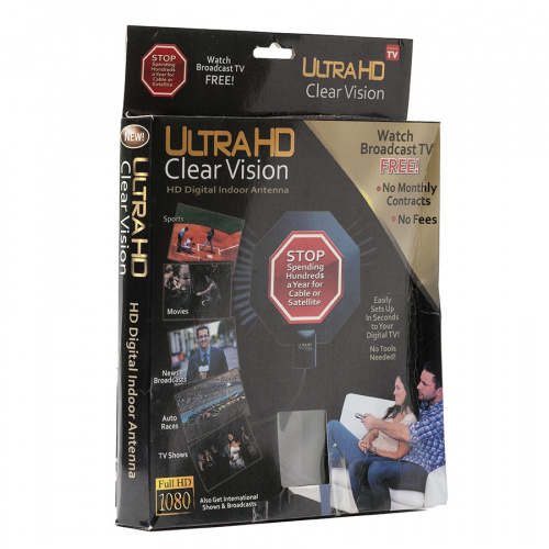 Телевизионная HD антенна Ultra HD Clear Vision