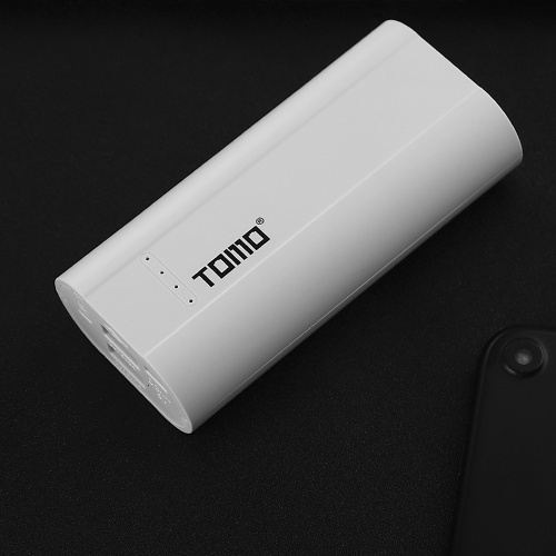 Внешний аккумулятор Power Bank + зарядное устройство 2x18650 TOMO P2 белый