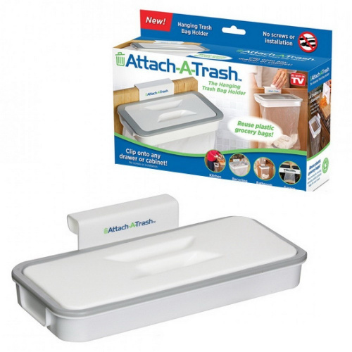 Навесной держатель для мусорных пакетов Attach-A-Trash