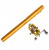 Карманная удочка ручка Fish Pen с позолоченной катушкой, Цвет: Золотой