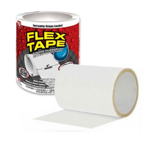 Сверхсильная клейкая лента Flex Tape (152х10см) White