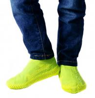Силиконовые чехлы бахилы для обуви размер L (42-45) желтый