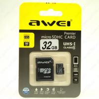 Карта памяти Awei MicroSD Card 32GB