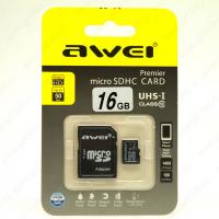 Карта памяти Awei MicroSD Card 16GB
