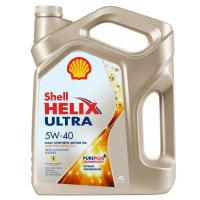 Синтетическое моторное масло SHELL Helix Ultra 5W-40 SP, 4 л