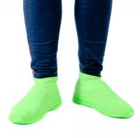 Силиконовые чехлы бахилы для обуви размер M (37-41) зеленый