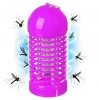 Ультрафиолетовая лампа от комаров, 220 В LM-2c, розовая