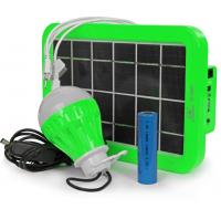 Система освещения на солнечной батарее JunAi JA-2001 (Зеленый)