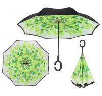Зонт обратного сложения (зонт наоборот) Канадский клен