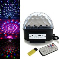 Светодиодный диско-шар с блютуз LED CRYSTAL MAGIC BALL LIGHT