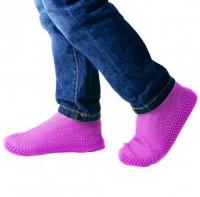 Силиконовые чехлы бахилы для обуви размер M (37-41) розовый