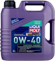 Синтетическое моторное масло LIQUI MOLY Synthoil Energy 0W-40, 4 л