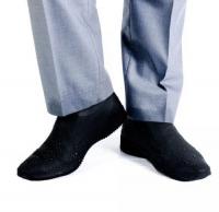 Силиконовые чехлы бахилы для обуви размер L (42-45) черный