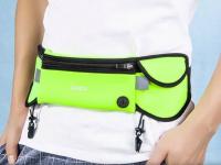 Спортивная сумка на пояс Multifunction Movement Pockets Athletics (Зеленая M)