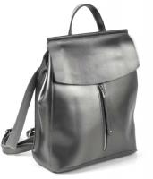 Женская кожаная сумка-рюкзак 2334-1 Grey