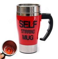 Термо-кружка мешалка 350мл Self Stirring Mug, красная