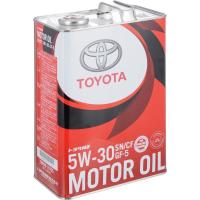 Моторное масло Toyota MOTOR OIL SN/CF 5W-30 Синтетическое 4 л