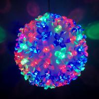 Эксклюзивный светодиодный LED шар с насадками в виде цветов Led Light, 12 см