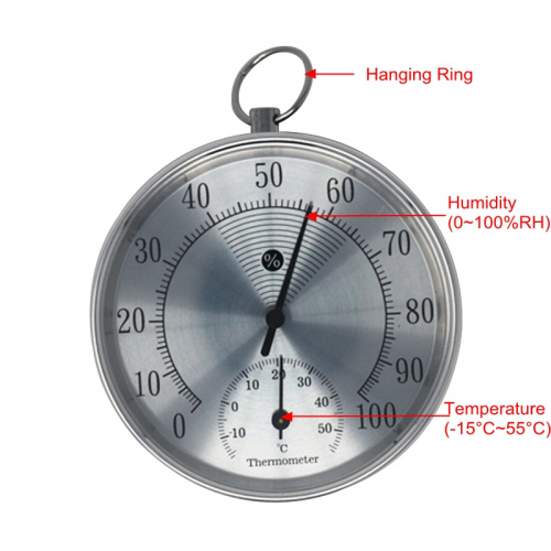 Термометр с гигрометром Termometer TH9100-S