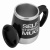 Термо-кружка мешалка бочонок 450мл Self Stirring Mug, черный