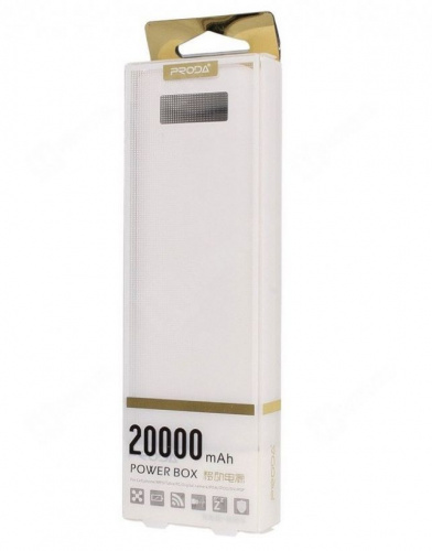 Аккумулятор Remax Proda 20000 mAh White