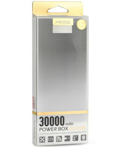 Аккумулятор Remax Proda 30000 mAh Black