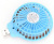Портативный USB вентилятор с подсветкой Beauty Fan F55, голубой