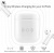 Чехол c беспроводной зарядкой Hoco CW18 Wireless Charger для AirPods (Белый)