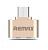 Адаптер Remax RA-OTG USB 2.0/Micro USB, золотой