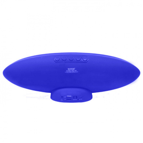 Колонка портативная Wster WS-160 (USB/microUSB/Bluetooth) blue