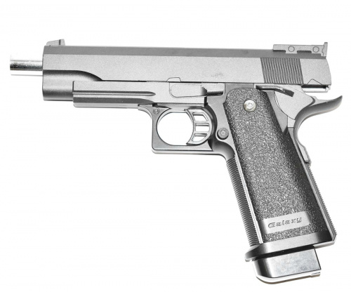 Пистолет страйкбольный Galaxy G.6 Colt M1911, металлический, пружинный