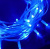 Гирлянда светодиодная Занавес 1.7х1.7 м 200LED, синий