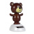 Игрушка Flip-Flap (Флип-Флап) Танцующий медведь на солнечной батарее, коричневый