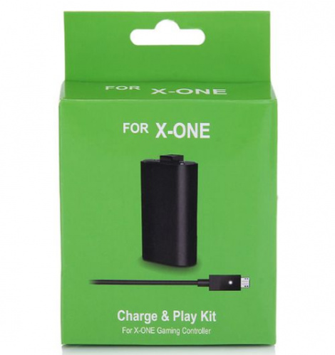 Комплект зарядный кабель + аккумулятор для джойстика  Xbox One Play & Charge Kit