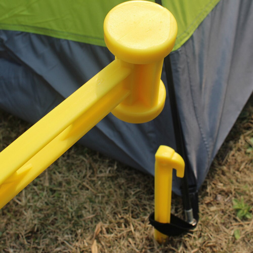 Колышек для палатки, желтый