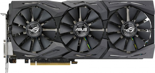 Видеокарта ASUS GeForce GTX 1080 Ti 1569Mhz PCI-E 3.0 11264Mb 11010Mhz 352 bit DVI 2xHDMI HDCP Strix Gaming