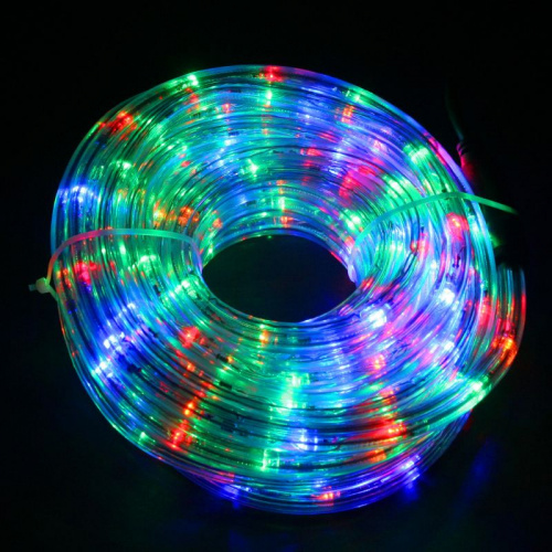 Дюралайт LED (светодиодный) 20 м, контроллер, 480led, цвет: мульти