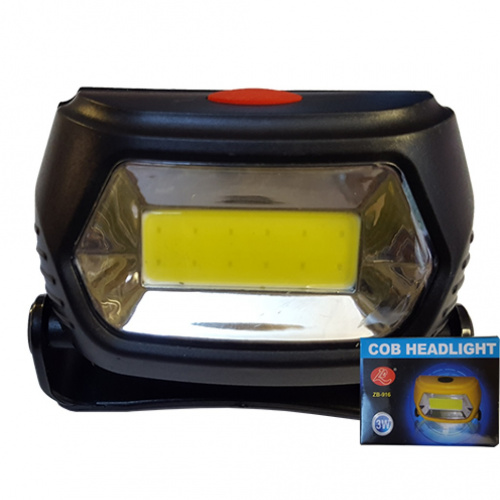 Фонарь налобный светодиодный Headlight COB ZB-916