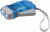 Фонарик-динамо ручной аккумуляторный Hand-Pressing Flash Light 2 LED, синий