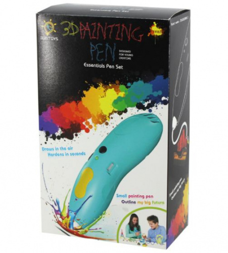 3D ручка Painting Pen 369 Toys для рисования, голубая