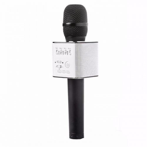 Беспроводной микрофон-караоке с встроенным динамиком Tuxun Q9 черный