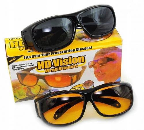 Очки для водителей HD Vision Wrap Arounds (Антифары)