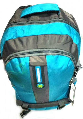 Рюкзак туристический YNYZ45l, синий/серый