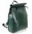 Женский кожаный рюкзак 7788 Темно-зеленый