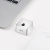 Подставка для зарядки iPhone Baseus Quadrate Desktop Bracket (with cable) серебристый