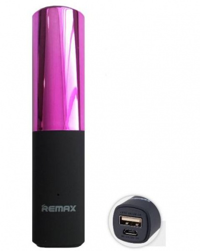 Аккумулятор Remax Lip MAX 2400 mAh RPL-12, Розовый