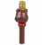 Микрофон для караоке беспроводной Медведь U70 коричневый