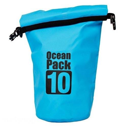 Водонепроницаемый рюкзак Ocean Pack 10 л, синий