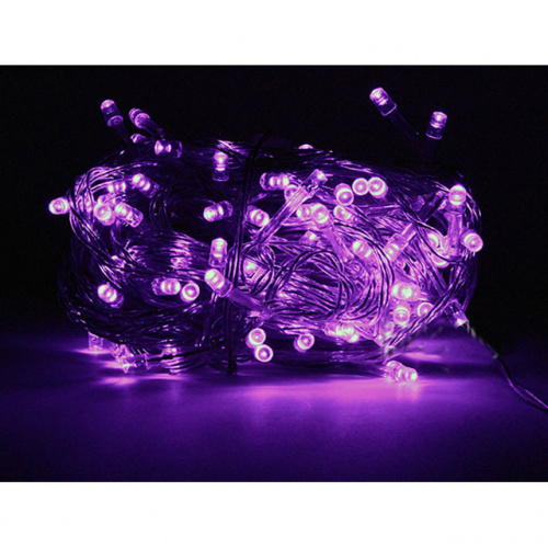 Гирлянда светодиодная Занавес 3.0х2.5 м 320LED, 8 режимов, цвет: фиолетовый