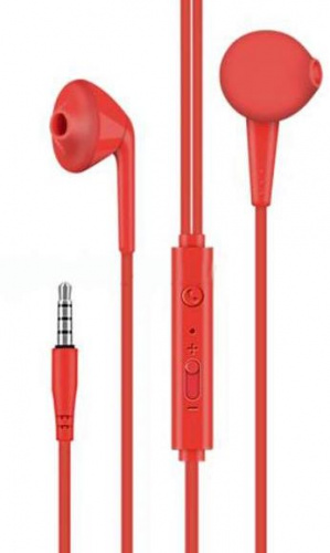 Наушники с микрофоном HOCO M9, красные